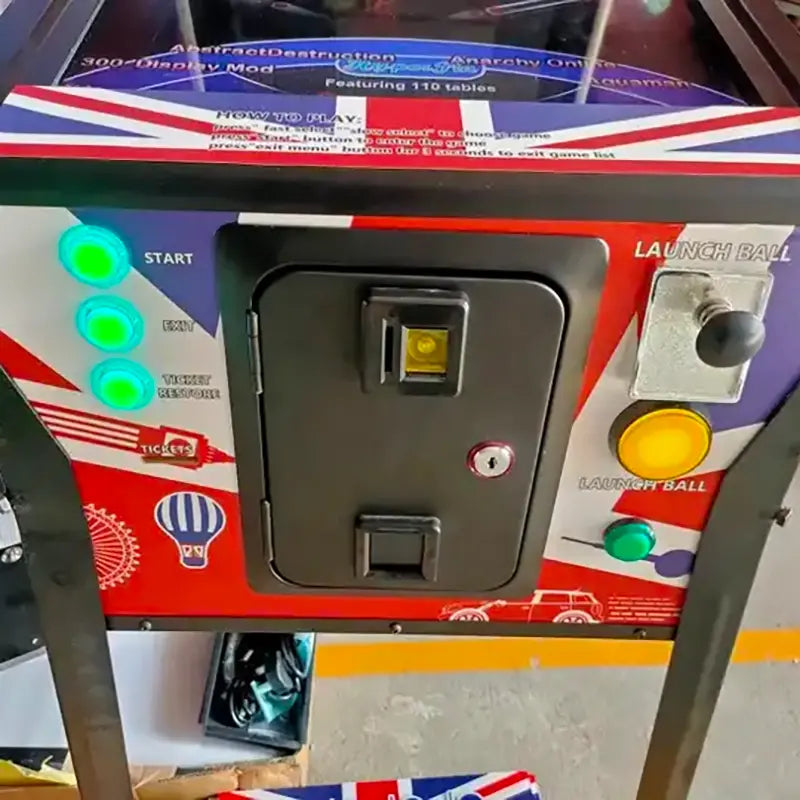 Wireless Gaming Adventure - Digital Pinball Machine for Convenient Play