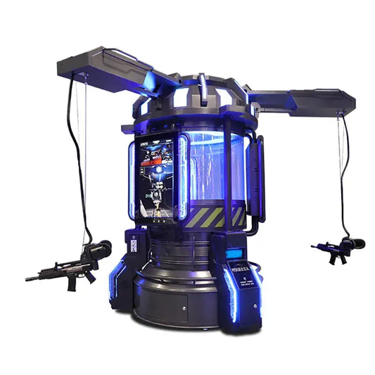 Portable VR Shooting - Simulator for On-the-Go Virtual Firearm Fun