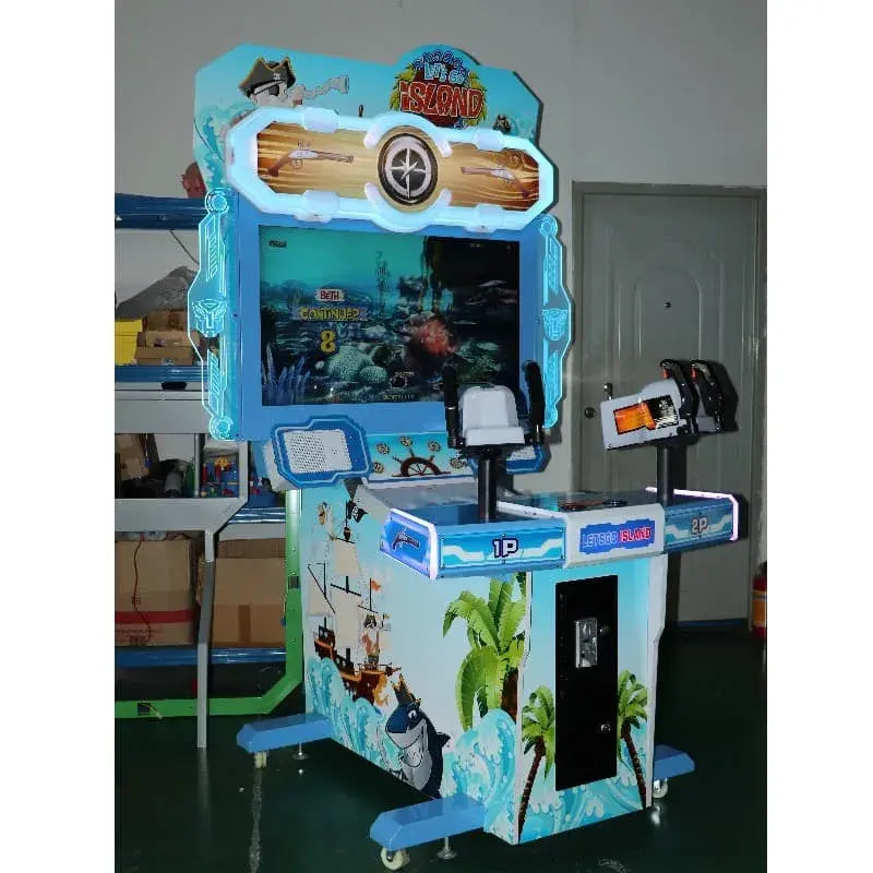 Arcade Fun with Island Adventure Shooting Machines