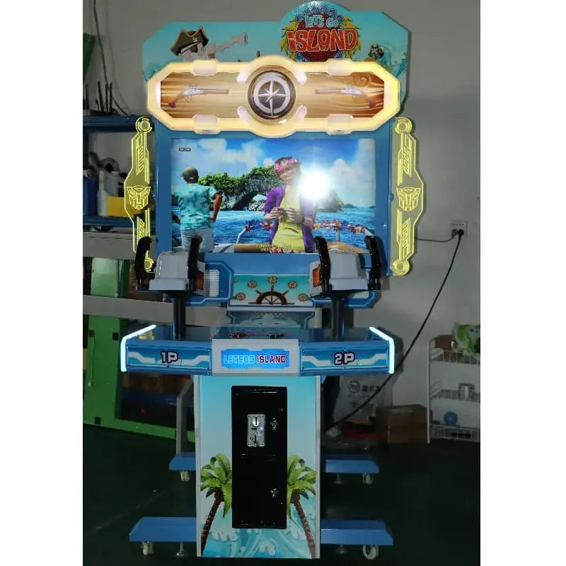 High-Energy Shooting Action in Island Paradise