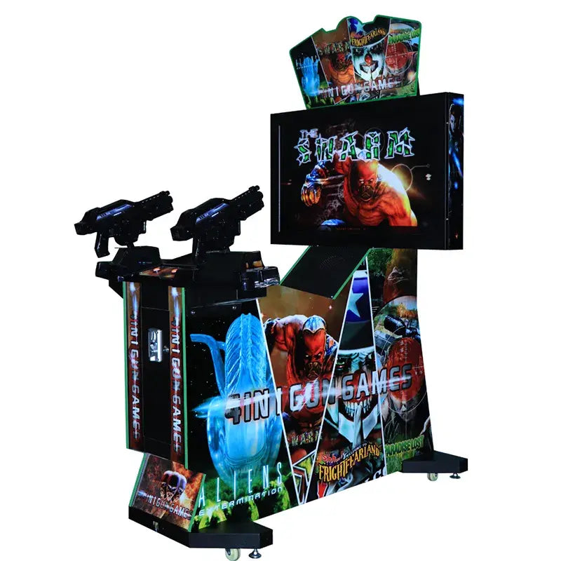 4 in 1 Gun Shooting Machine – Yugamemachine Shooting machine the gun