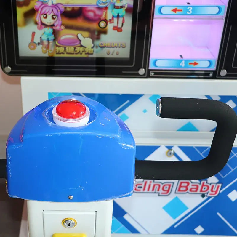 Interactive Bicycle Racing - Game for Kids' Outdoor Entertainment