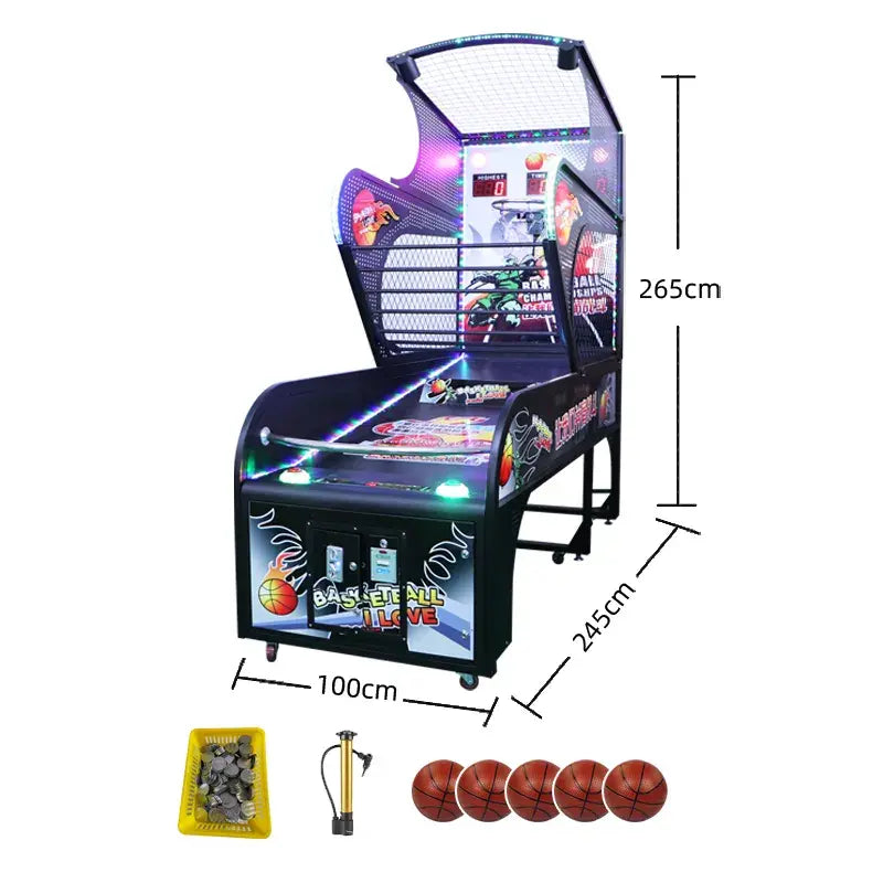 Improve Skills with Interactive Basketball Shooting Arcade Game