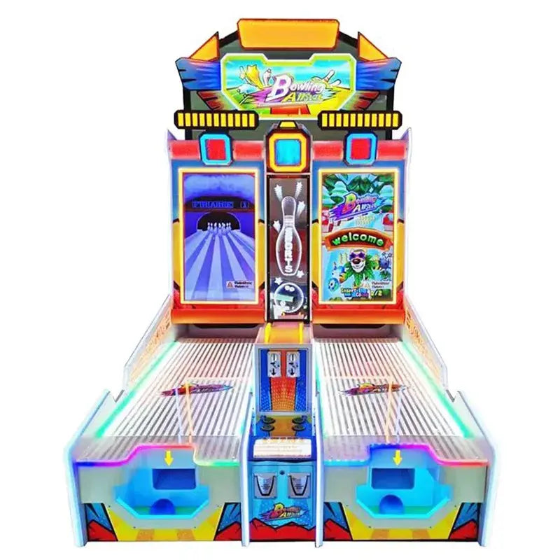 Portable and Compact - Bowling Arcade Game Perfect for Any Entertainment Space