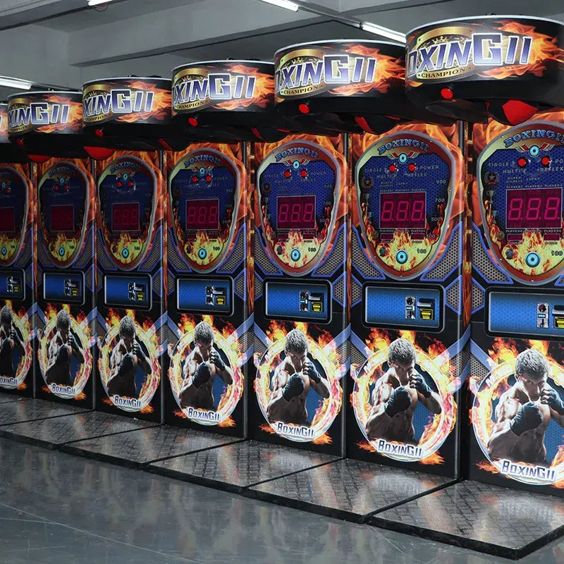 Versatile Exercise - Boxer Punch Machine Provides Cardio and Strength Training in One