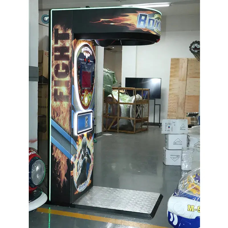 Adjustable Settings - Boxer Punch Machine Allows Users to Fine-Tune Their Experience
