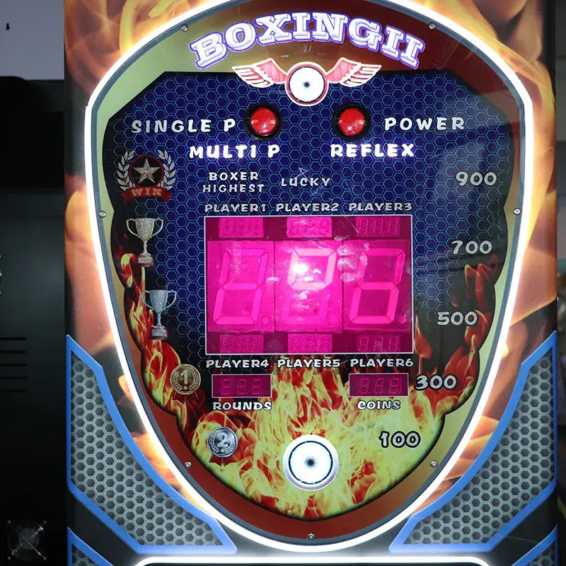 Boxer Punch Machine - Test Your Strength and Speed with Precision