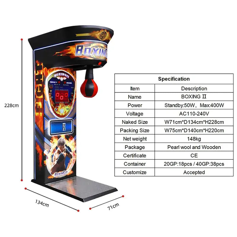 Reliable Performance - Boxer Punch Machine Ensures Consistent and Accurate Results