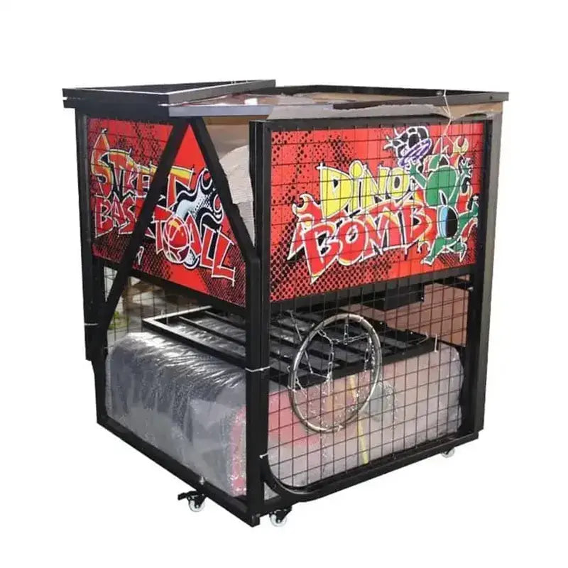 Compact and Foldable Basketball Shooting Machine - Easy Storage Solution