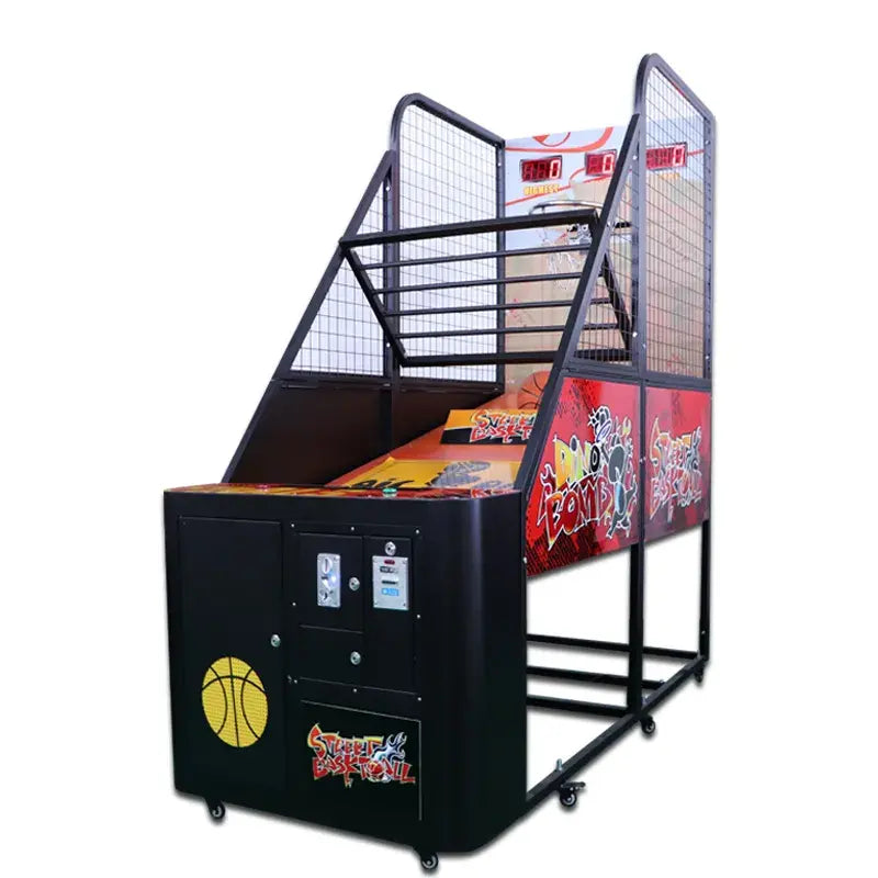 Commercial Basketball Shooting Machine Coin Operated Game Machine ... Basketball shooting machine near me
