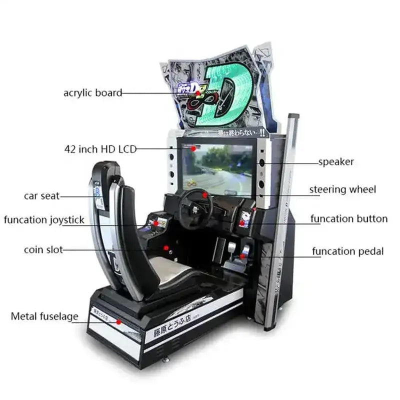 Modern Arcade Entertainment: Initial D8 Edition