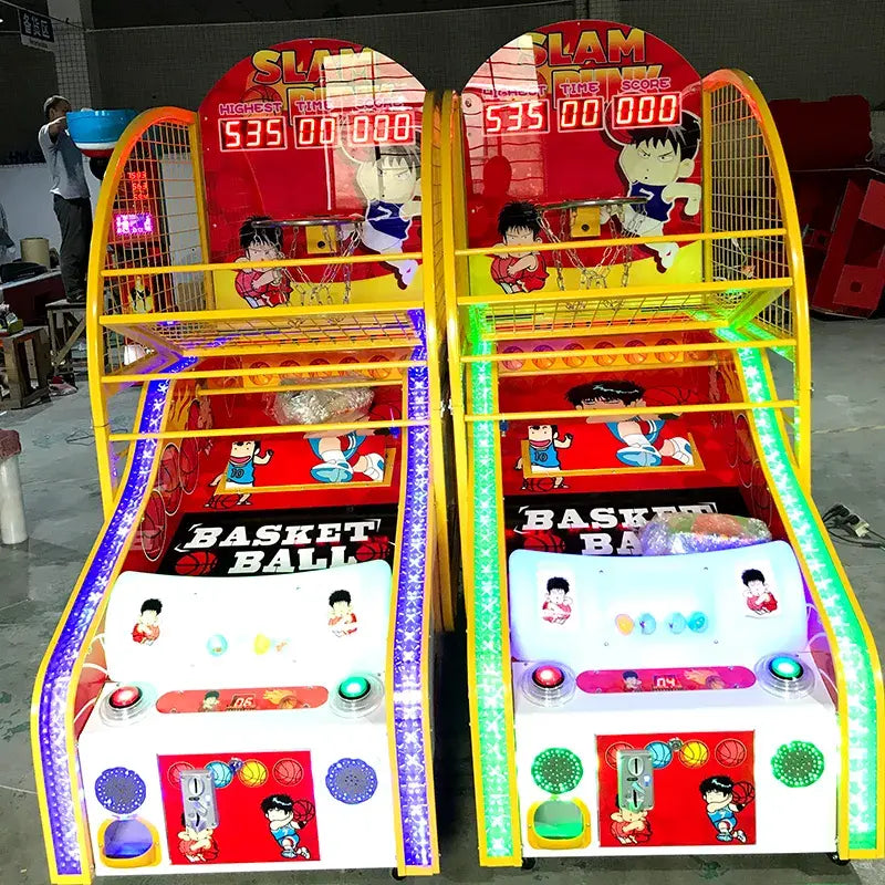 Compact Design - Kid's Arcade Basketball Machine for Small Spaces