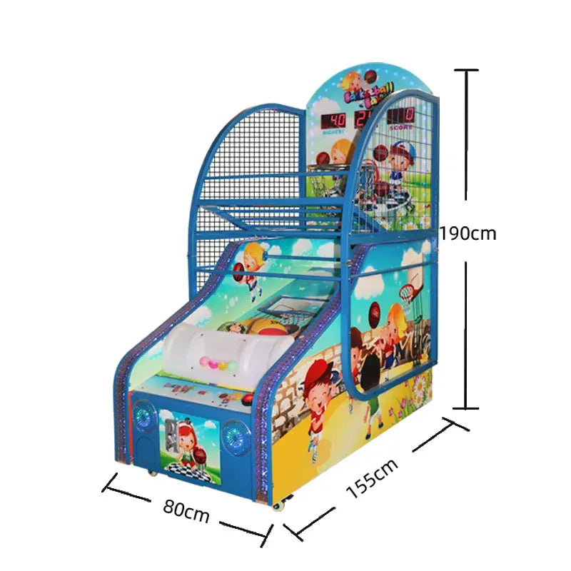 Electronic Scoring - Kid's Arcade Basketball Machine with LED Display