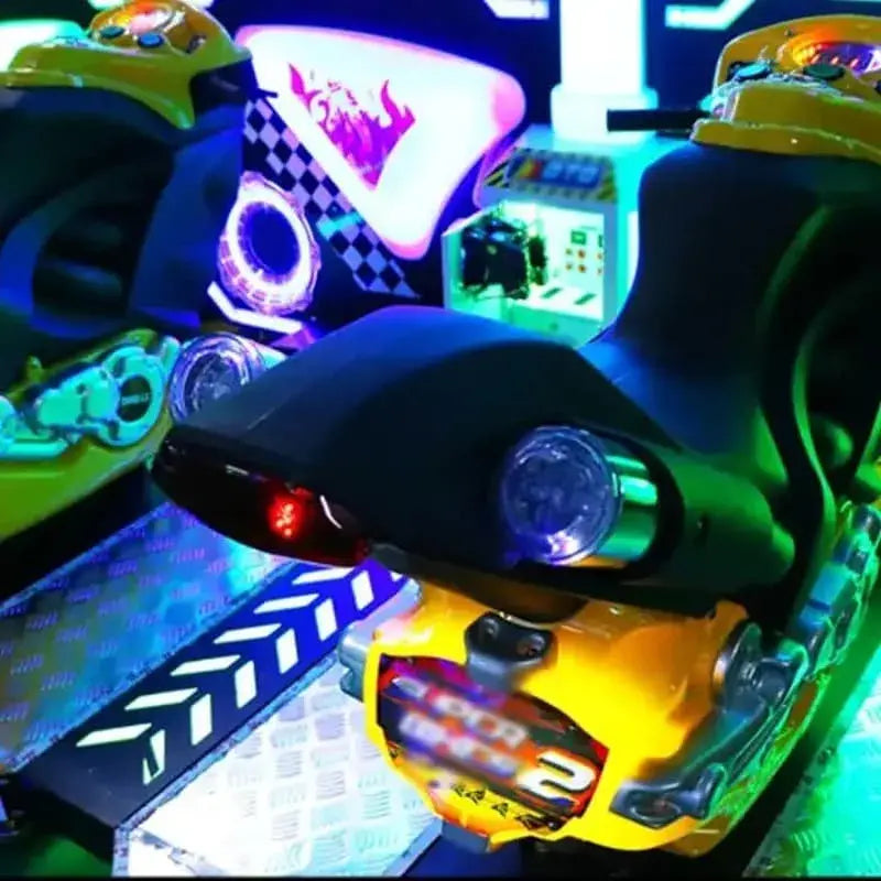 Precision Racing with Motorcycle Simulators