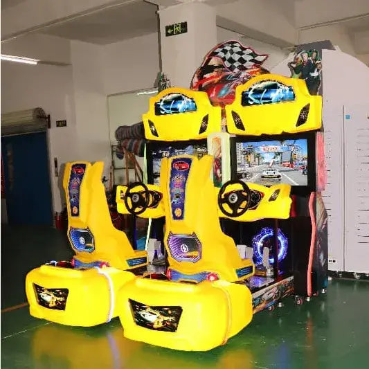 Dynamic Racing Action in Arcade