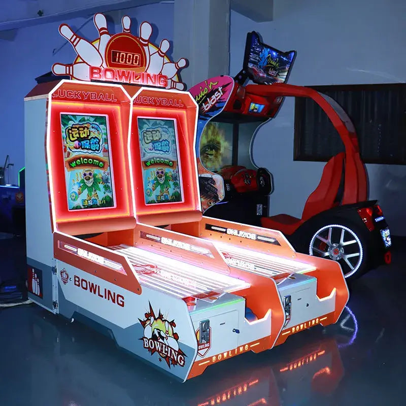 Multiplayer Action - Bowling Arcade for Group Bowling Excitement