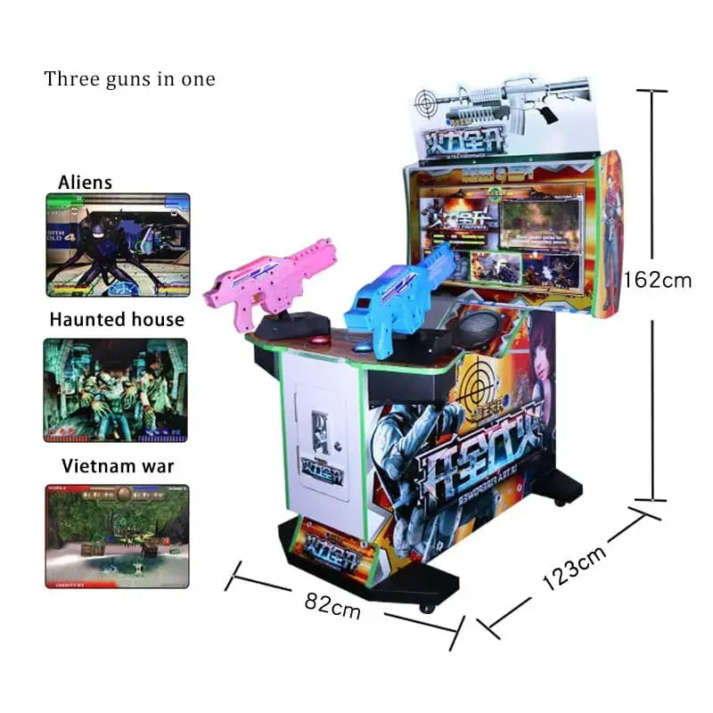 Engaging Shooting Experience in Arcade