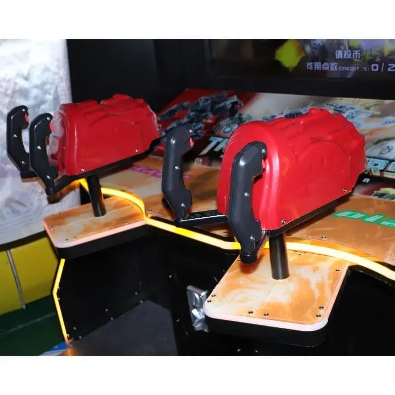 High-Energy Machine Gun Shooting Challenge