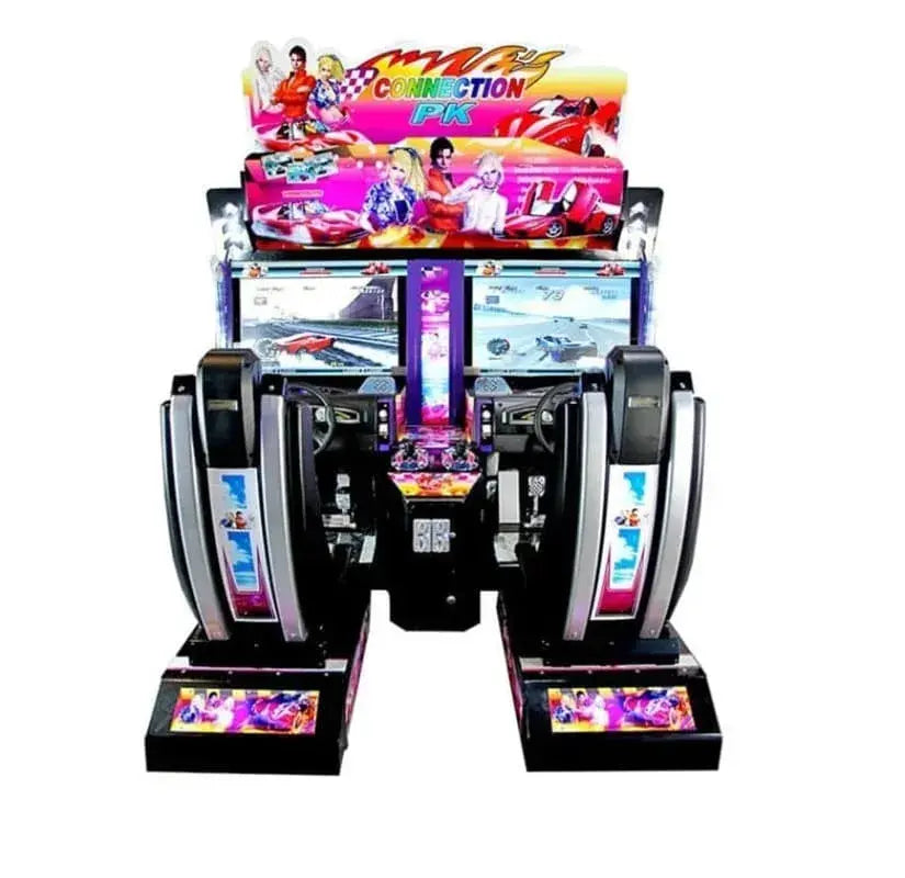 Two Player Arcade Car Racing Games in Action