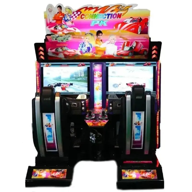 Arcade Challenge: Two-Player Car Racing