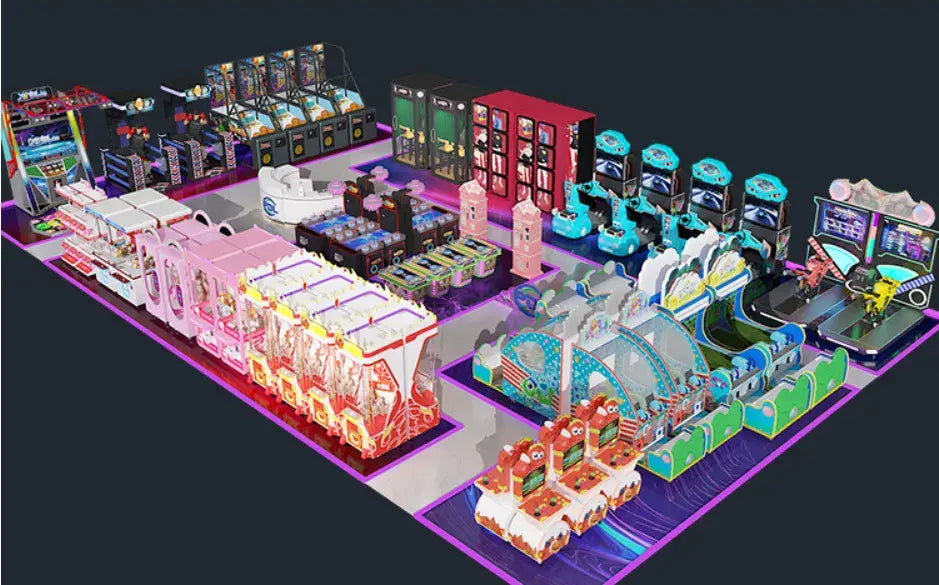 Wireless Gaming Adventure - Arcade Machine for Solo or Group Play