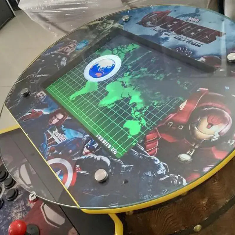 Multiplayer Action - Barrel Arcade Game Machine for Group Gaming Sessions