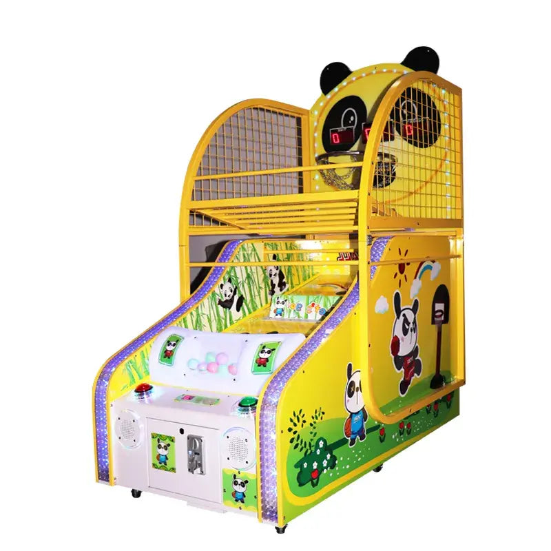 LED Scoreboard Included - Cartoon Basketball Arcade Game Indoor Excitement