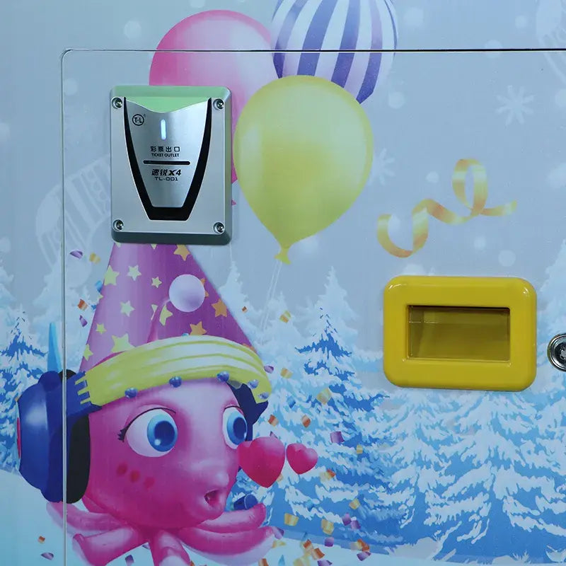 Eye-Catching Design - Crazy Zoo City Lottery Machine with Colorful Zoo Themes