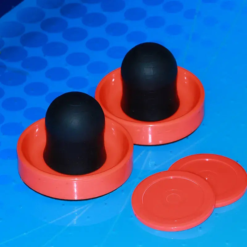 Sleek Curved Surface - Exciting Air Hockey Experience for All Ages