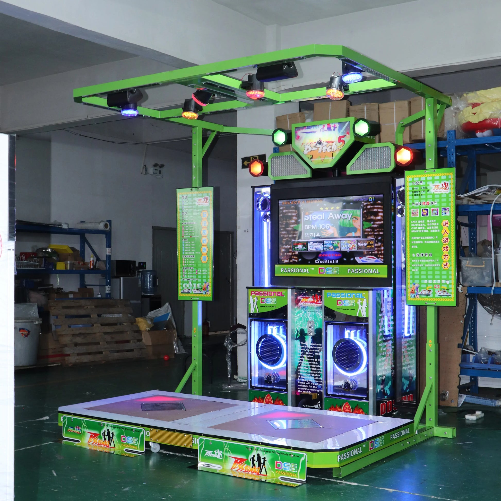 Interactive Dance Party - Arcade Game for Spirited Home Entertainment