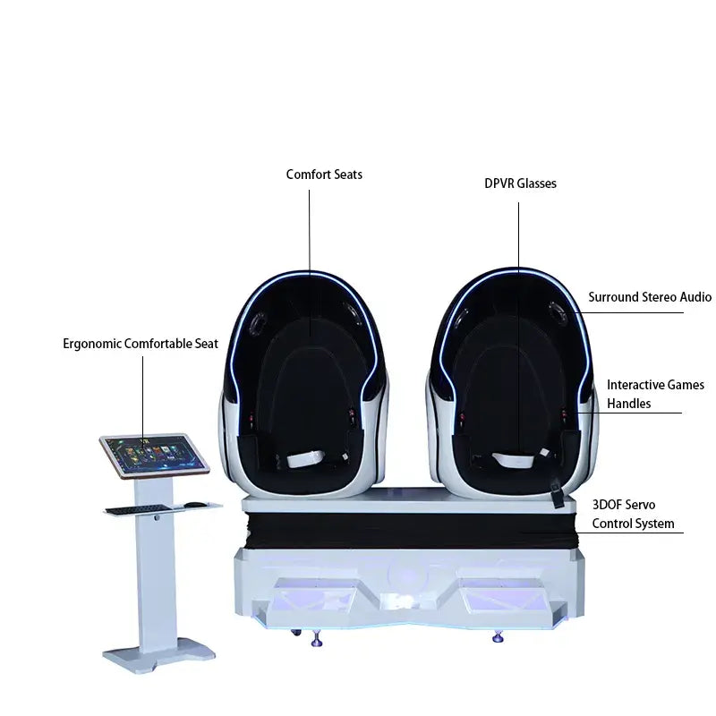 Digital Reality - Egg Chair VR Simulator for Cutting-Edge VR Entertainment
