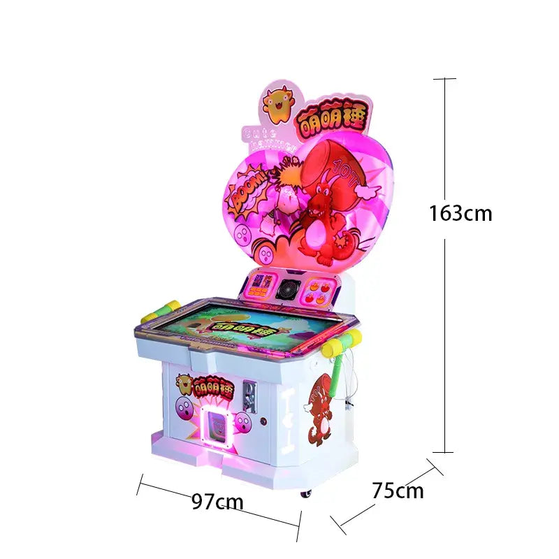 Digital Whacking Challenge - Hammer Arcade Game Machine for Creative Play