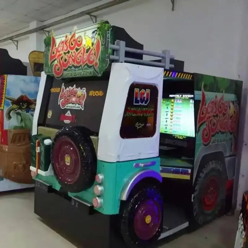Dynamic Shooting Fun - The Let’s Go Sungbe Game Machine Gun Shooting for Intense Challenges