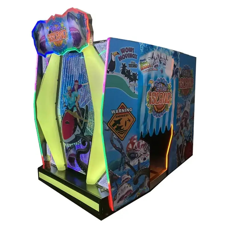 Customizable Settings - The Let's Go Island Video Arcade Games Shooter for Personalized Challenges