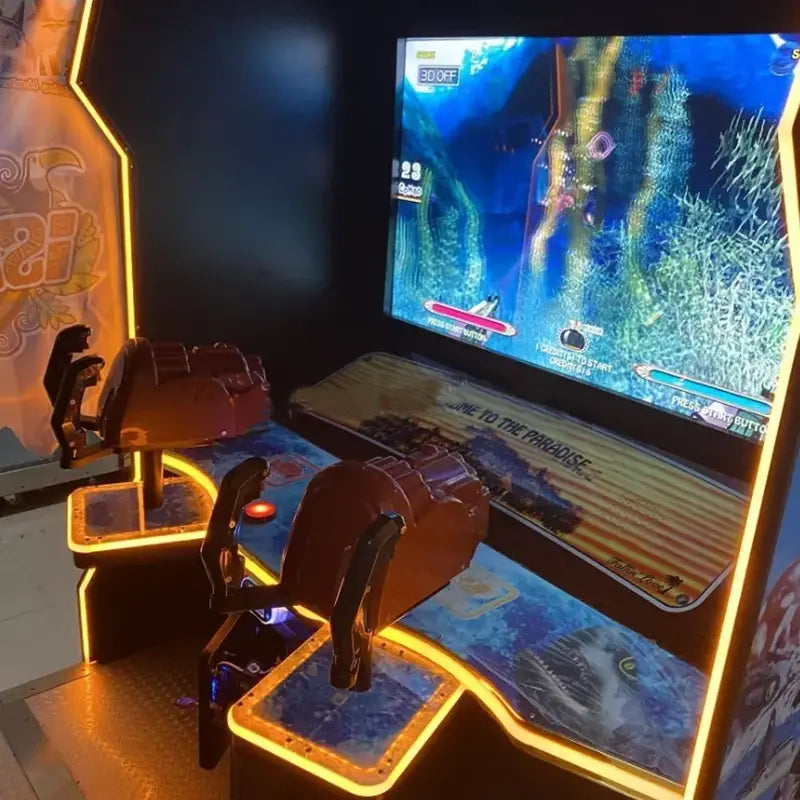 Dynamic Shooting Fun - The Let's Go Island Video Arcade Games Shooter for Action-Packed Battles