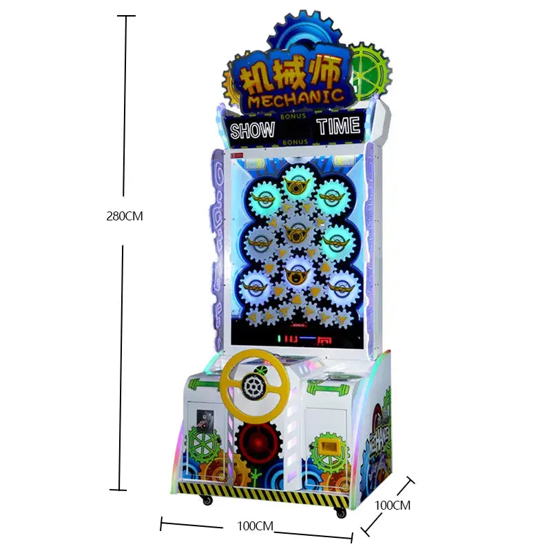 Customizable Settings - Mechanic Lottery Ticket Machine Adapted to Your Business Needs