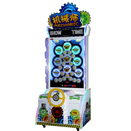 Robust Construction - Mechanic Lottery Ticket Machine Built for Long-Term Use