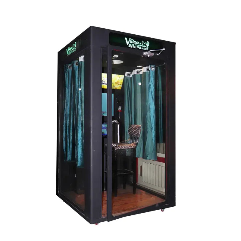 LED Lights and Music - Karaoke Box for a Vibrant Atmosphere