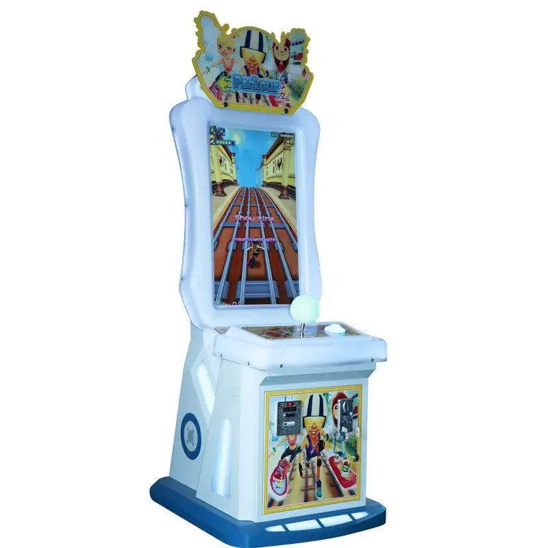 Multiplayer Action - Subway Parkour Coin Redemption Machine for Competitive Coin-Collecting