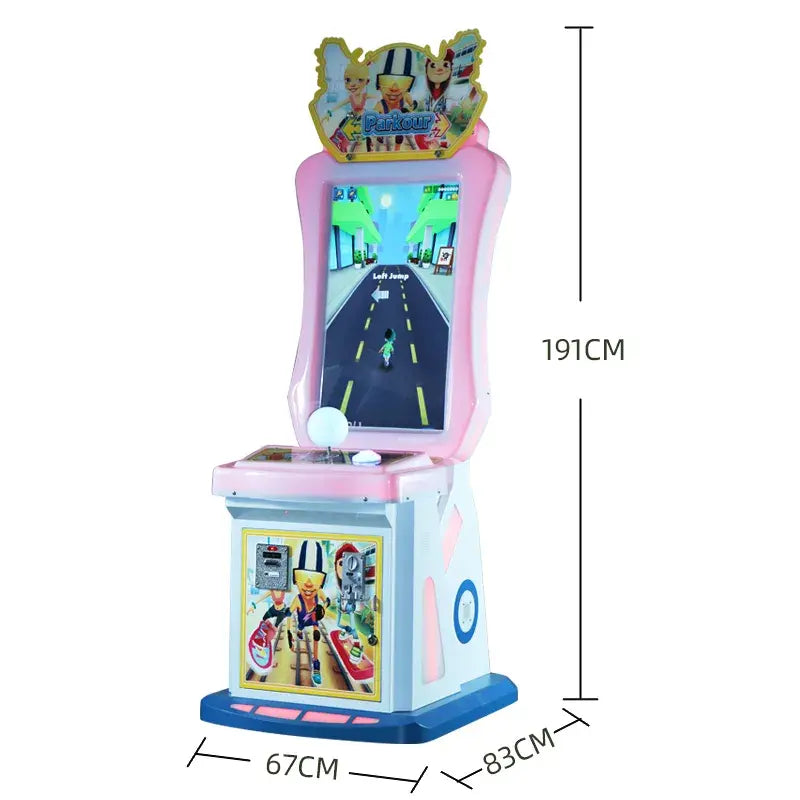 Family-Friendly Entertainment - Subway Parkour Coin Redemption Machine for All Ages
