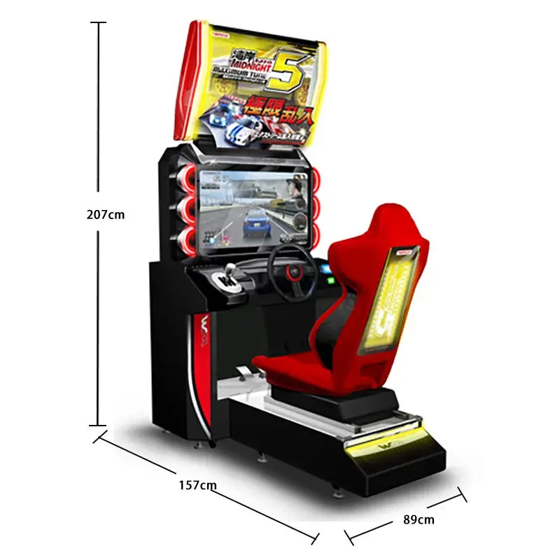 Wangan Midnight Car Racing Arcade Machine