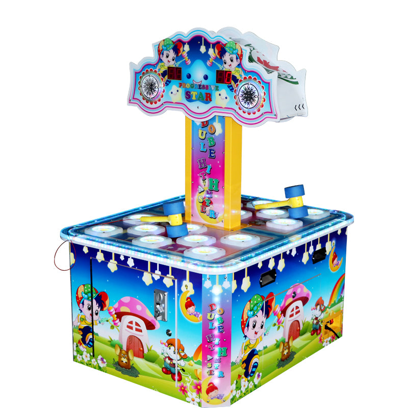 LED Display - Whack-A-Mole Game with Scoring Thrills