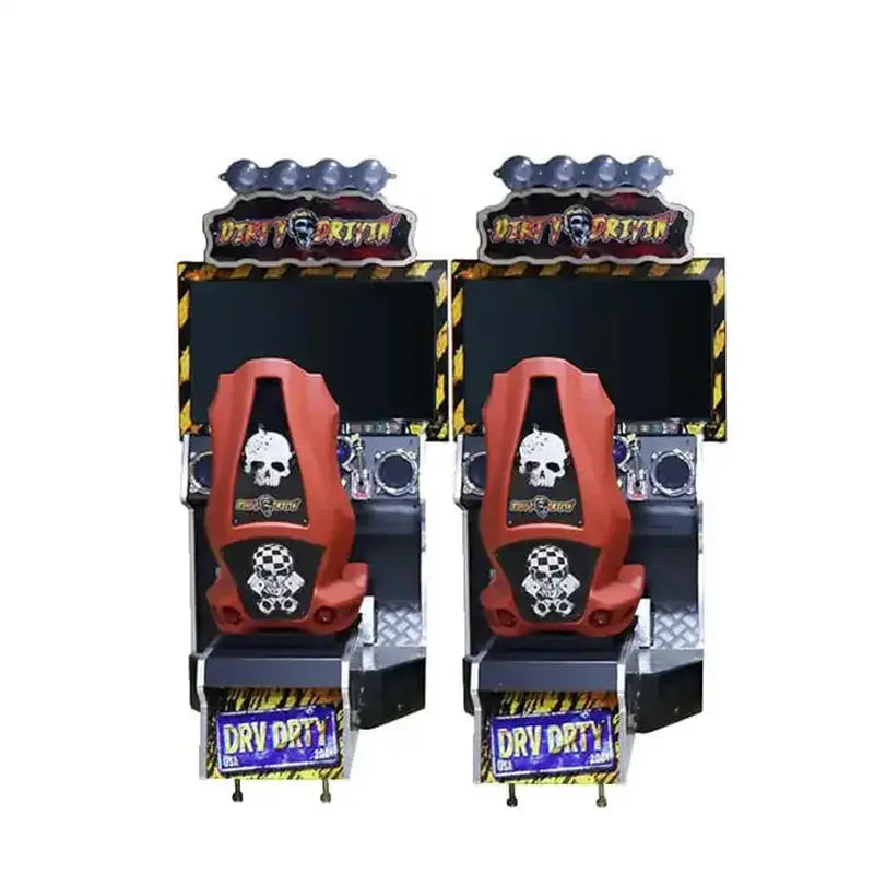 Modern Racing Adventure with Arcade Machine