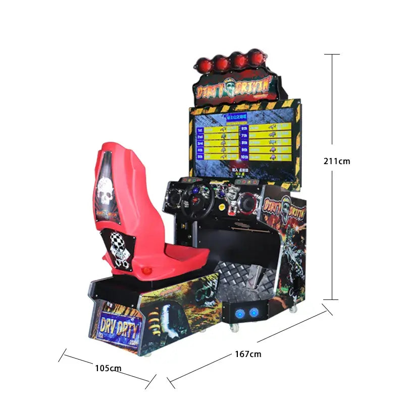 High-Tech Car Racing Experience in Arcade