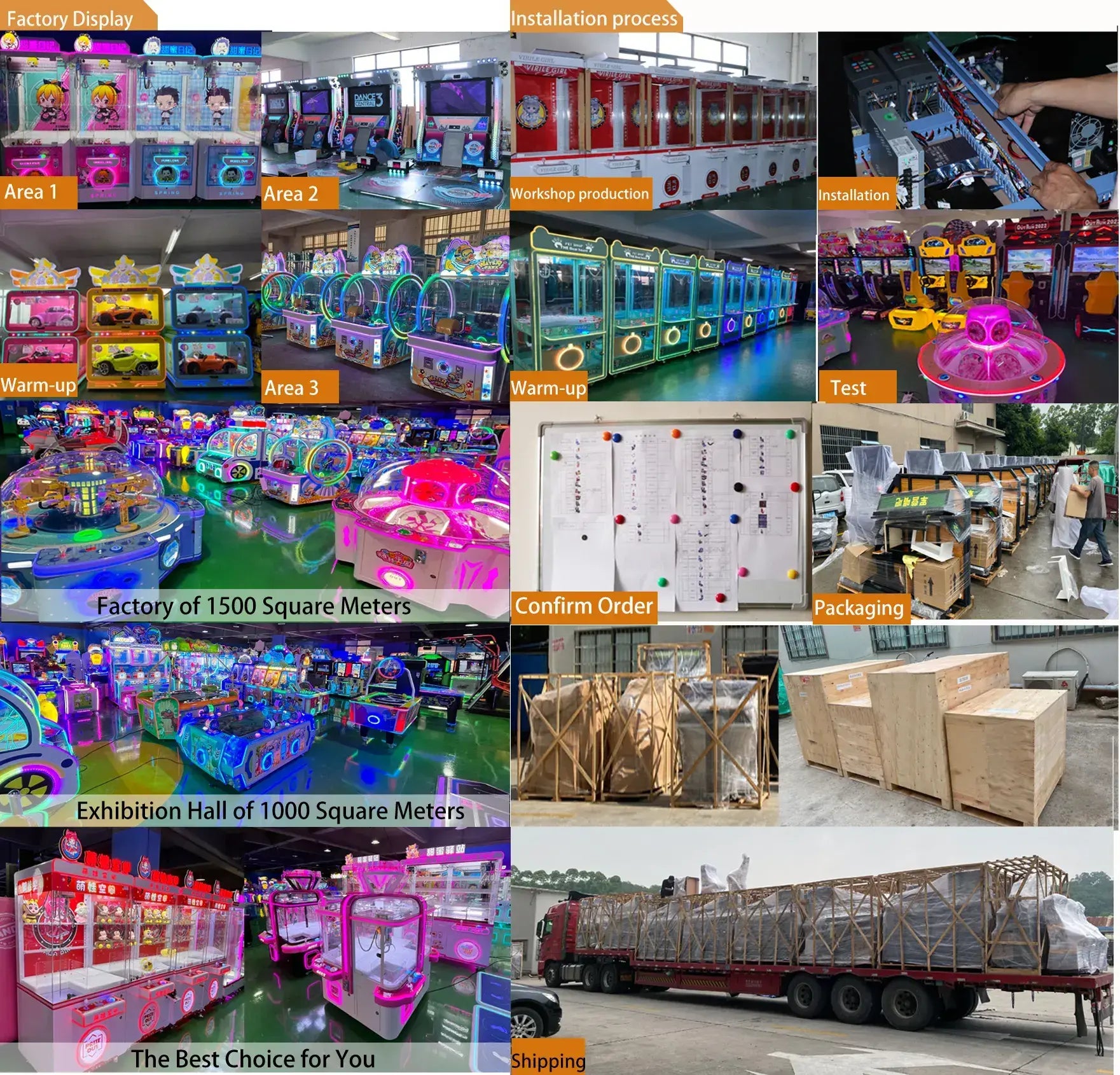yugamemachine factory display