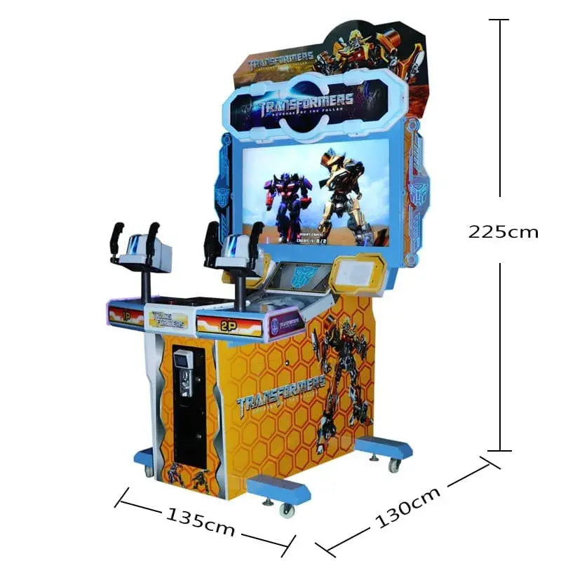 High-Energy Shooting in Transformers Arcade