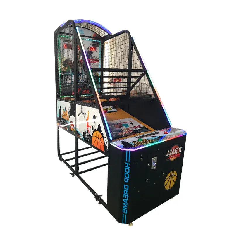 Foldable Design for Convenience - Basketball Shooting Machine Entertainment