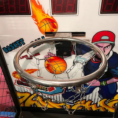 Safe and Engaging - Kid's Arcade Basketball Machine for Junior Hoopsters
