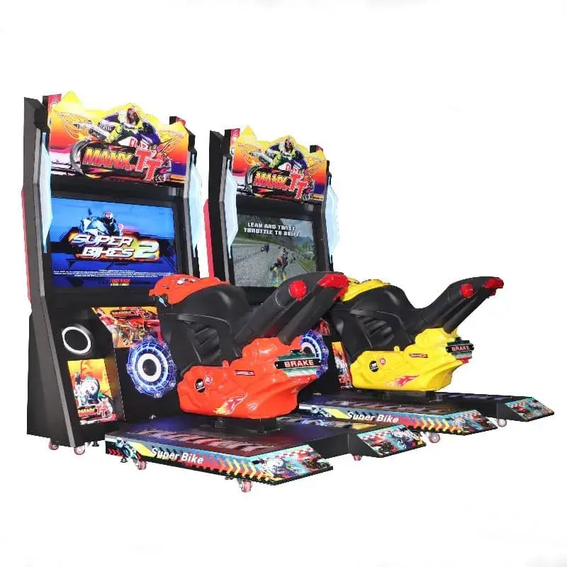 Thrilling Racing Adventure in Arcade Cabinet