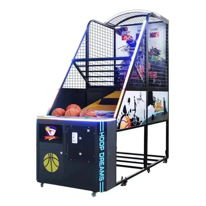 Simple Basketball Arcade Game Machine - Compact and Easy Entertainment
